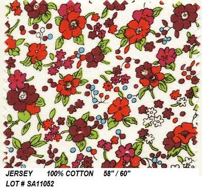 Jersey Cotton & Poly Cotton Print
